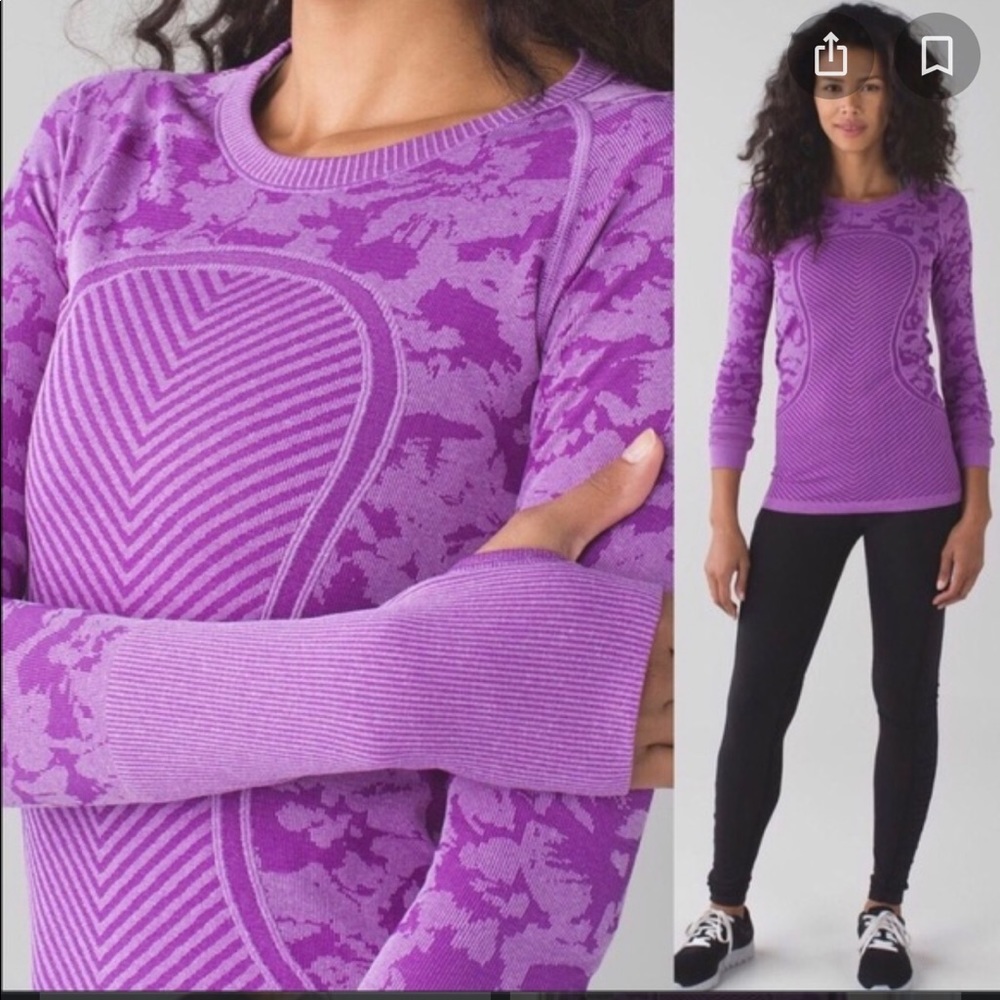 Lulumemon swiftly tech long sleeve! EUC